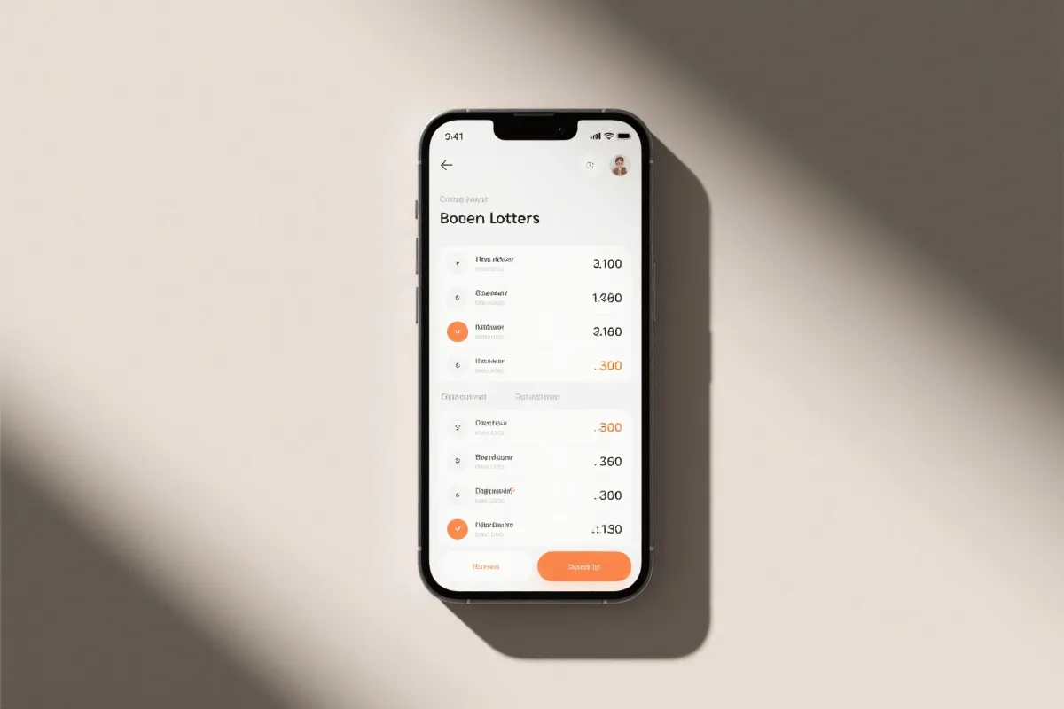 开奖APP界面预览